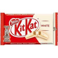 White Kit Kat 4 Finger - 24  41.5g